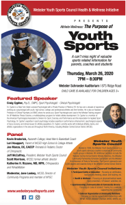 Webster Youth Sports Council Poster